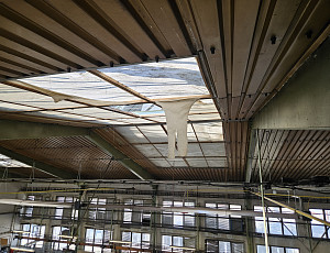 Rekonstrukce střešního pláště průmyslové výrobní haly